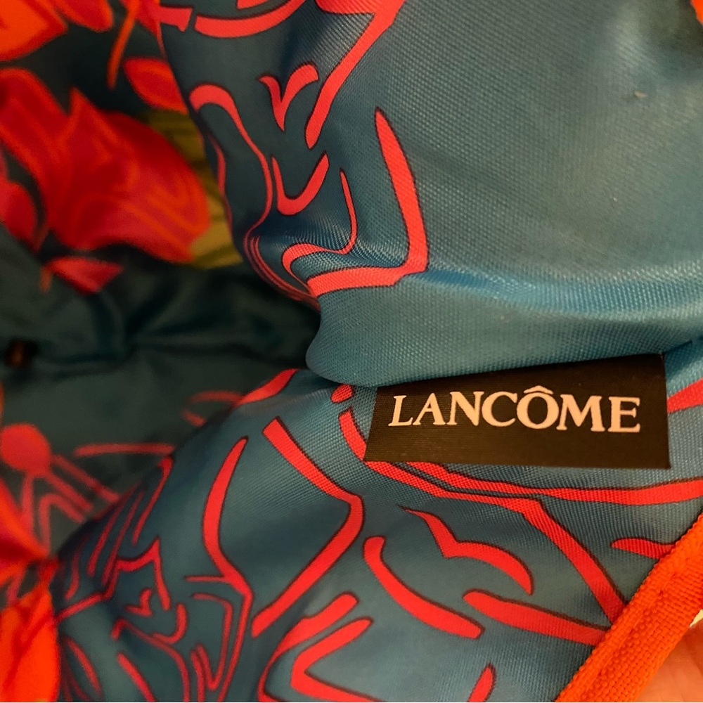 Lancôme Stylish Pink and Orange Tote Bag - Picture 7 of 8
